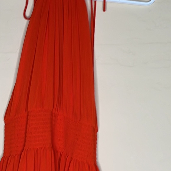 NWT Banana Republic Halter Tiered Maxi Dress - Picture 4 of 6